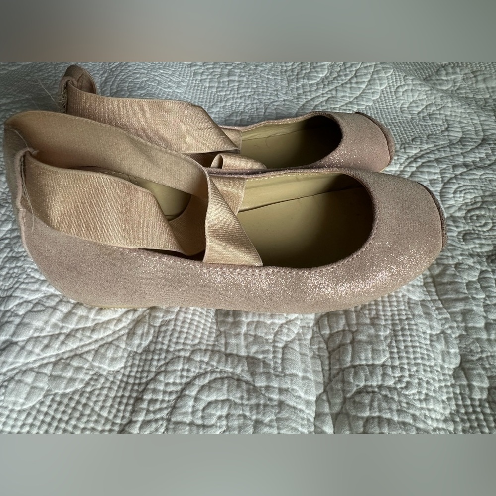 Janie and Jack Shimmer ballet flat